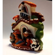 12 Amazing Andean Nativity Birth Figurine handmade, Assorted Colors