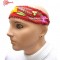 12 Beautiful Handmade  Embroidered  Headband, Assorted Colorful Flower Design