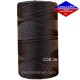 Linhasita Chocolate Color - Waxed Thread Cone , Spools 100% Polyester Cord