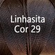 Linhasita Chocolate Color - Waxed Thread Cone , Spools 100% Polyester Cord