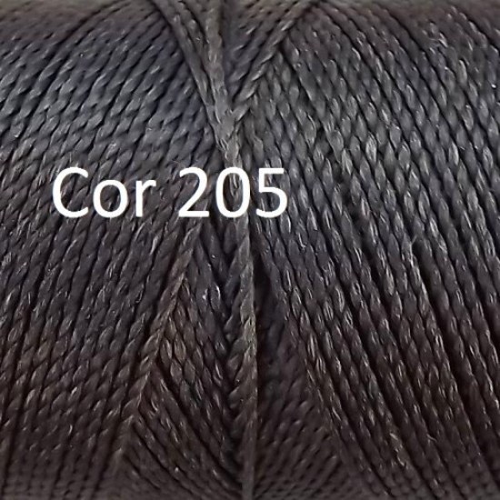 Linhasita Seaweed Color - Waxed Thread Cone , Spools 100% Polyester Cord