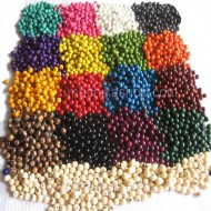 Wholesale 01 Kilogram of Acai Seed Beads Amazon Forest Peru