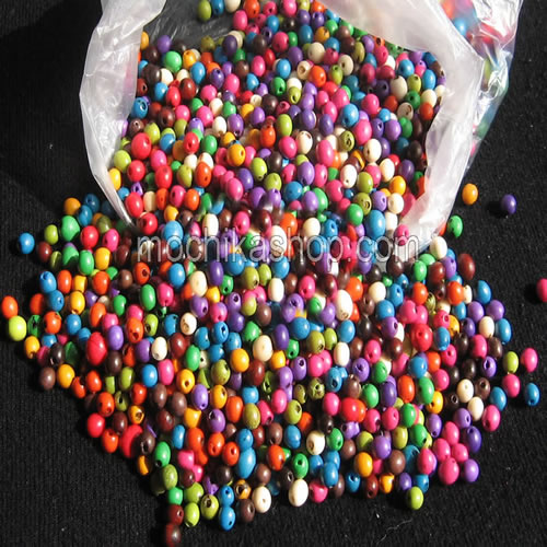 Wholesale 250 Grams of Achira Seed Beads from Amazon RainForest