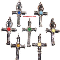100 Gorgeous Crosses Pendants Handmade of Alpaca Silver