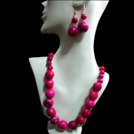 Lot 50 Nice Handmade Bombona Beads Sets Necklaces and Acai Seeds