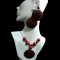 50 Wholesale Nice  Coconut Sets Necklaces Natural Color Design
