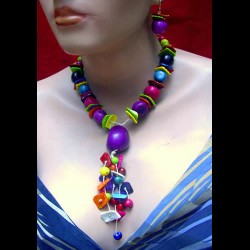 Beautiful Handmade Tagua Sets Necklaces & Bombona Seed Beads