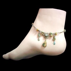 24 Peruvian Stone Anklets, Assorted Models