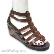 Beautiful Franciscan Sandals handmade of Leather, Unisex Design
