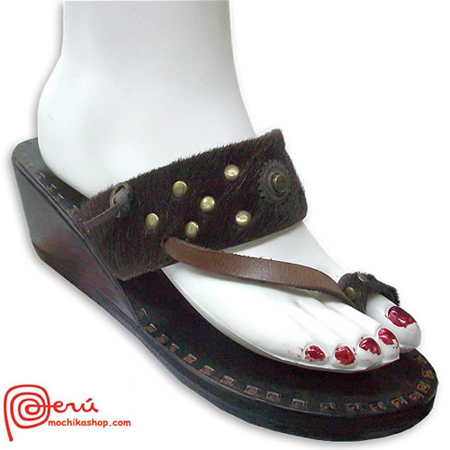 Beautiful Toe Strap Leather Roman Women Sandals, Boho Design