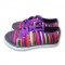 Amazing Aguayo Fabric Blanket Sneaker, Purple Color